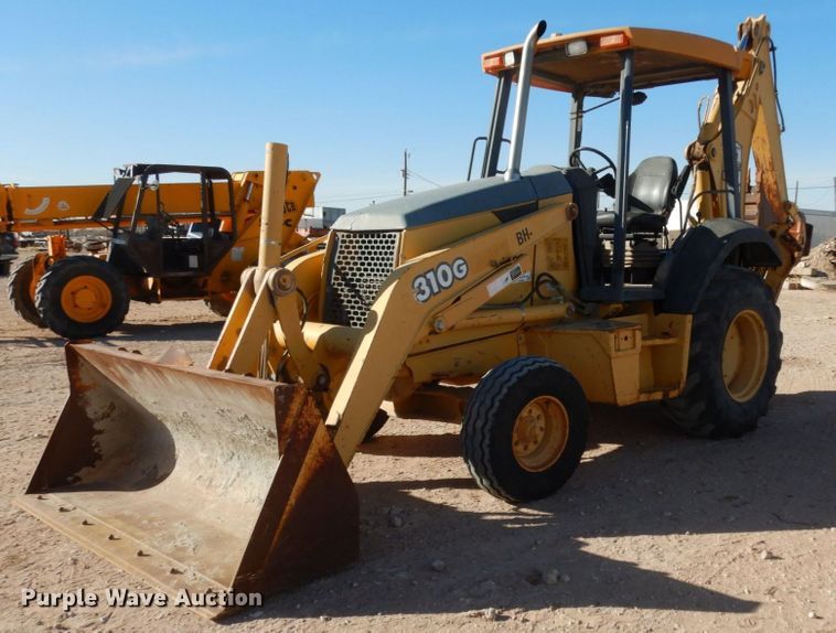 image for item DJ8179 2002 John Deere 310G  backhoe