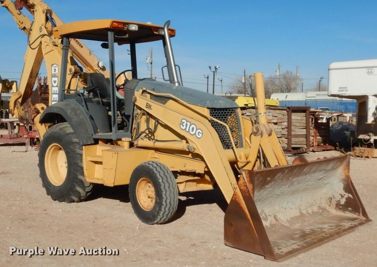image for item DJ8179 2002 John Deere 310G  backhoe