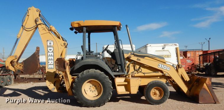 image for item DJ8179 2002 John Deere 310G  backhoe