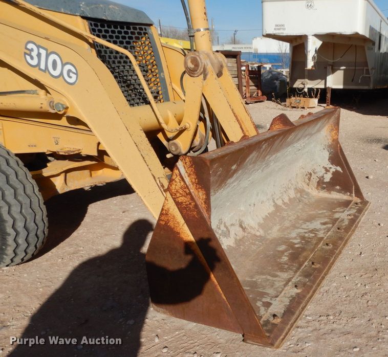 image for item DJ8179 2002 John Deere 310G  backhoe