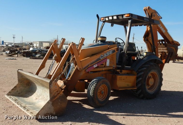 image for item DJ8180 2001 Case 580 Super M  backhoe