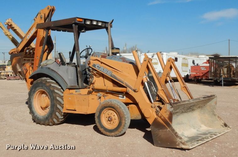image for item DJ8180 2001 Case 580 Super M  backhoe