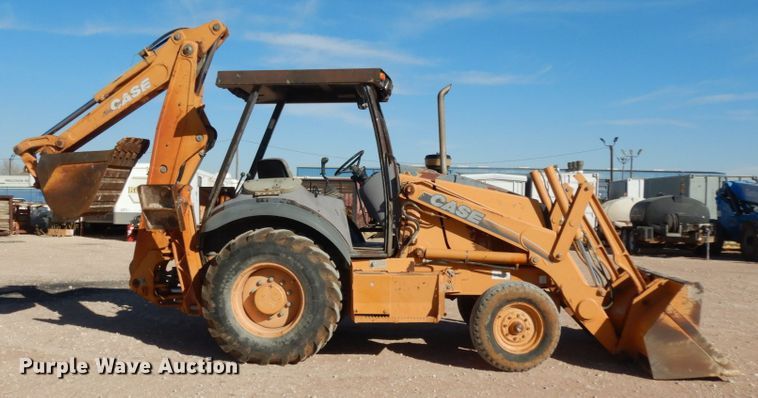 image for item DJ8180 2001 Case 580 Super M  backhoe