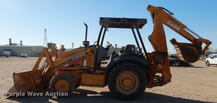 image for item DJ8180 2001 Case 580 Super M  backhoe