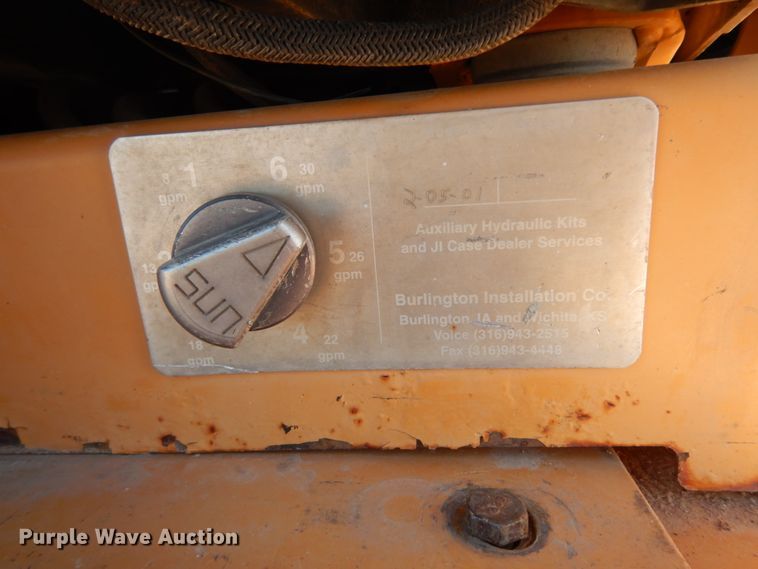 image for item DJ8180 2001 Case 580 Super M  backhoe