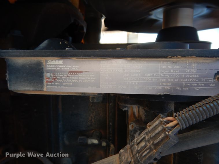 image for item DJ8180 2001 Case 580 Super M  backhoe