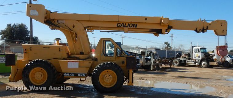 image for item DJ8181 1971 Galion 150A  crane