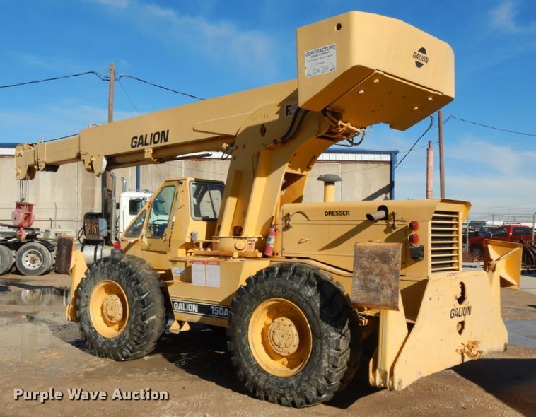 image for item DJ8181 1971 Galion 150A  crane