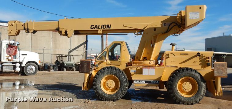 image for item DJ8181 1971 Galion 150A  crane