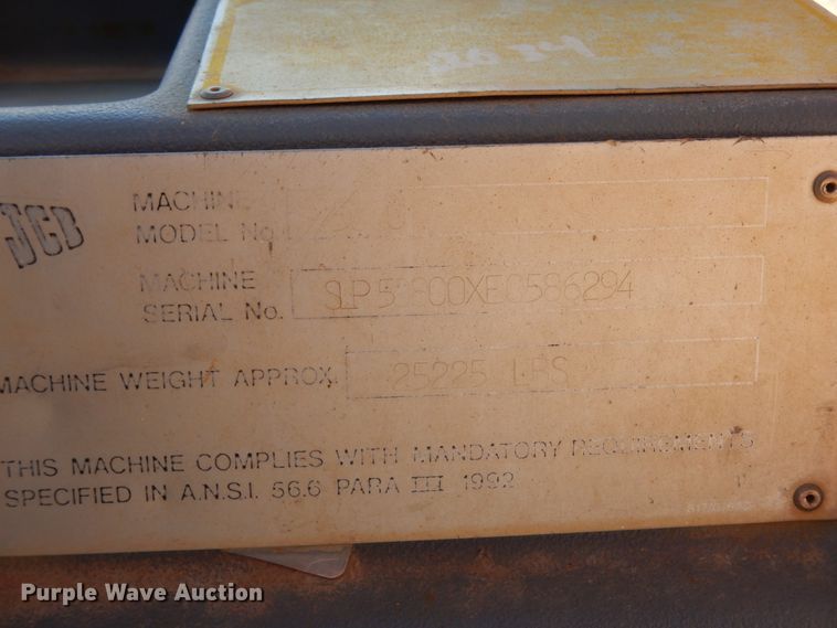 image for item DJ8182 1992 JCB 508C  telehandler