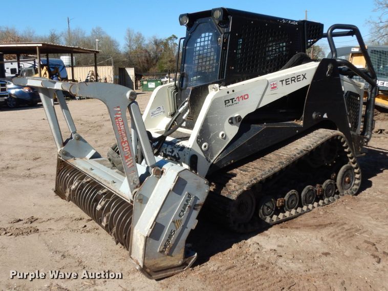 image for item DJ8188 2014 Terex PT110F  skid steer loader