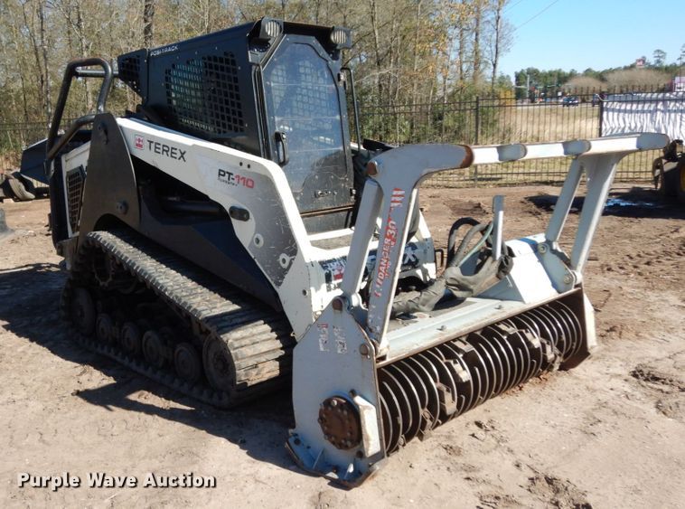 image for item DJ8188 2014 Terex PT110F  skid steer loader