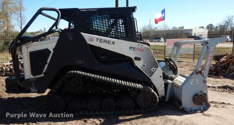 image for item DJ8188 2014 Terex PT110F  skid steer loader