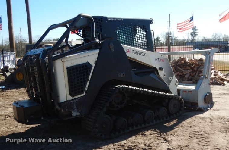image for item DJ8188 2014 Terex PT110F  skid steer loader