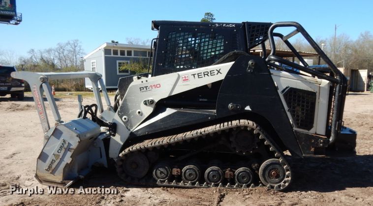 image for item DJ8188 2014 Terex PT110F  skid steer loader