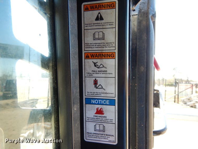 image for item DJ8188 2014 Terex PT110F  skid steer loader