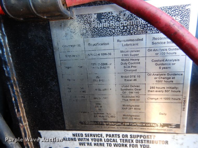 image for item DJ8188 2014 Terex PT110F  skid steer loader