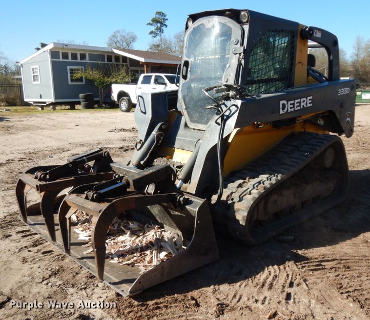 image for item DJ8189 2012 John Deere 333DT  skid steer loader