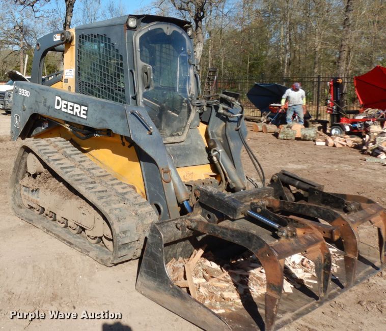 image for item DJ8189 2012 John Deere 333DT  skid steer loader