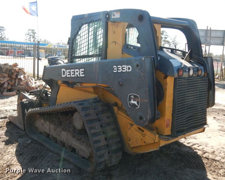 image for item DJ8189 2012 John Deere 333DT  skid steer loader