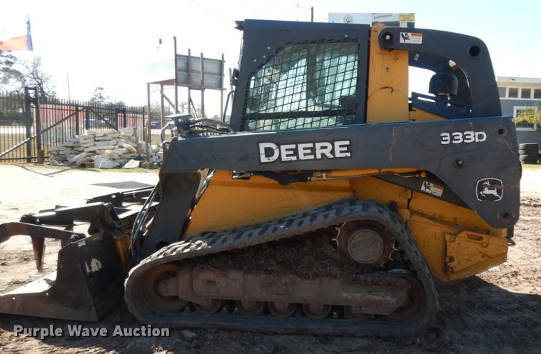 image for item DJ8189 2012 John Deere 333DT  skid steer loader