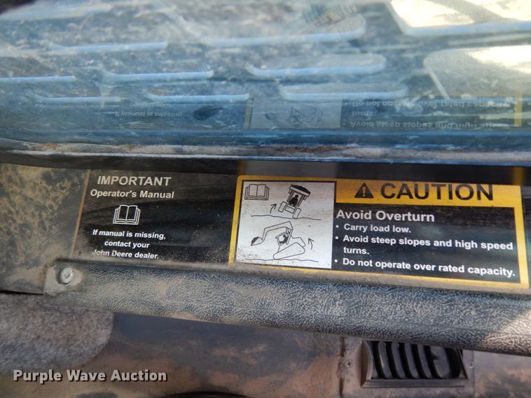 image for item DJ8189 2012 John Deere 333DT  skid steer loader