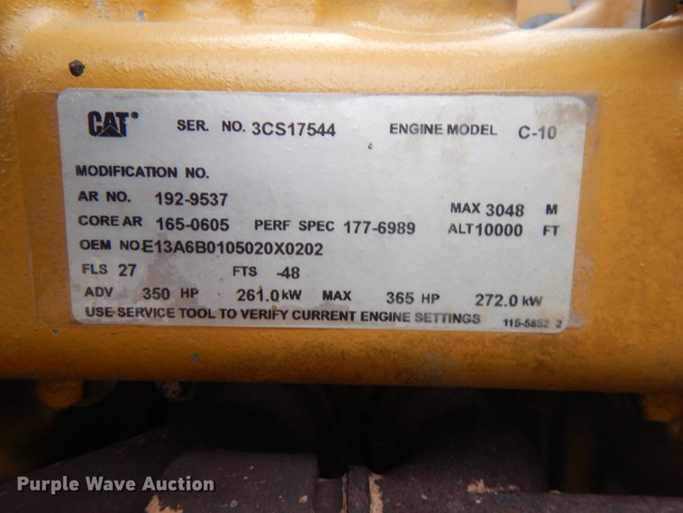 image for item DJ8593 2001 Peterbilt 378  dump truck