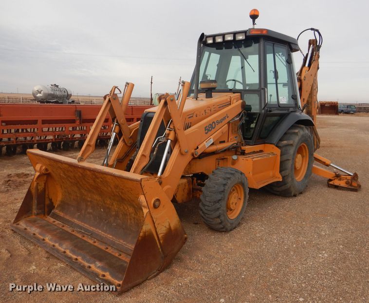 image for item DJ8821 Case 580 Super L  backhoe