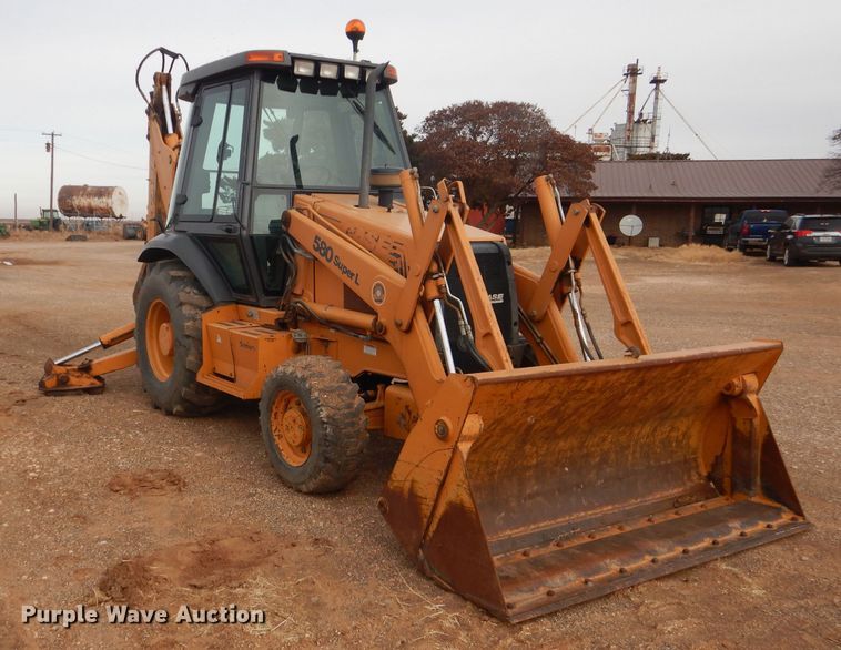 image for item DJ8821 Case 580 Super L  backhoe