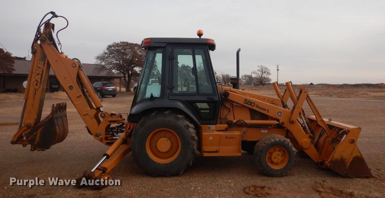 image for item DJ8821 Case 580 Super L  backhoe