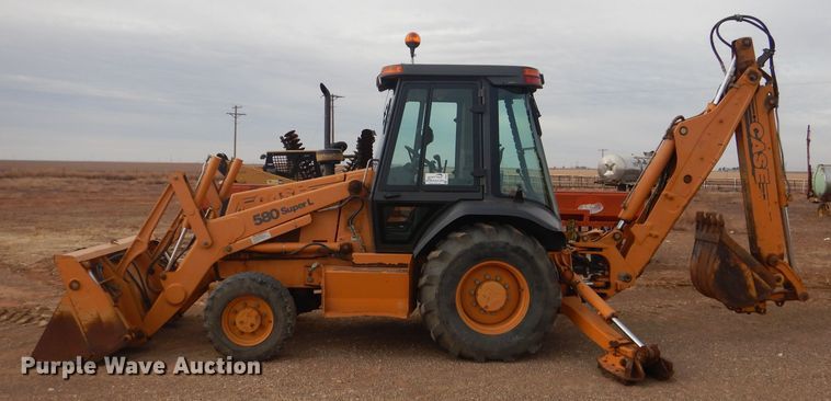 image for item DJ8821 Case 580 Super L  backhoe