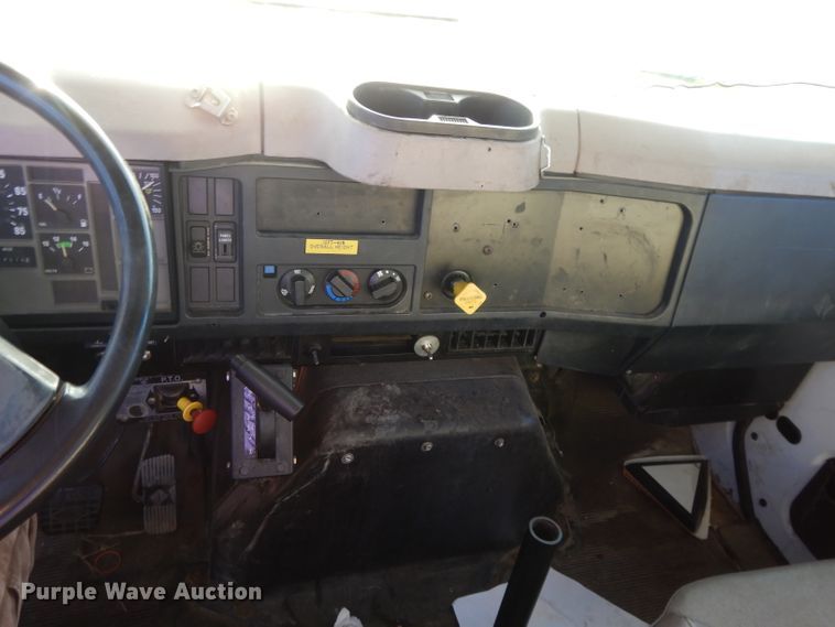 image for item DL2017 1998 International 4700  forestry bucket truck