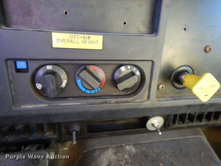 image for item DL2017 1998 International 4700  forestry bucket truck