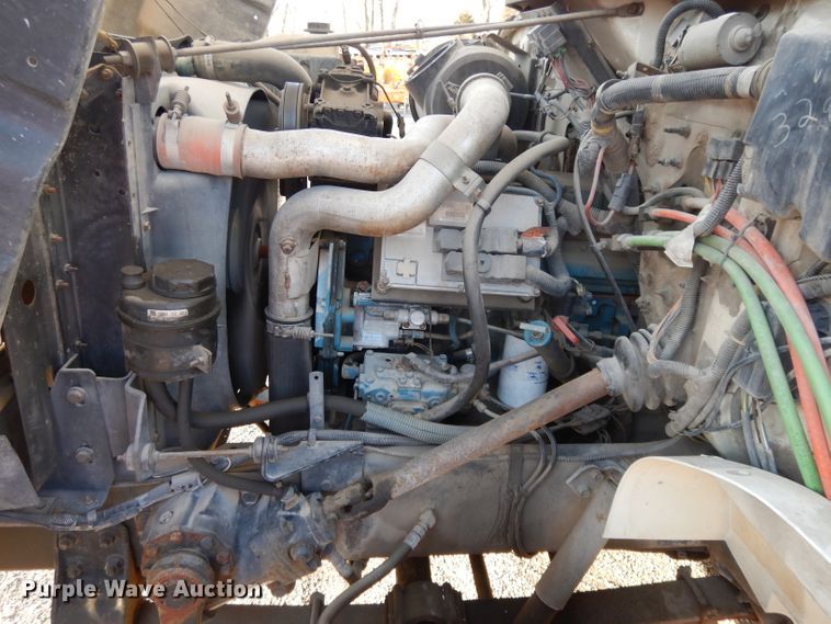 image for item DL2017 1998 International 4700  forestry bucket truck