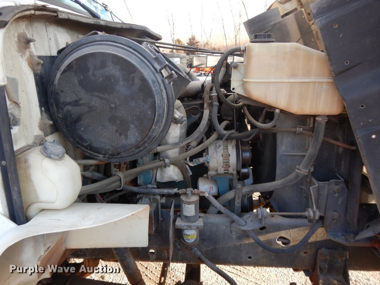 image for item DL2017 1998 International 4700  forestry bucket truck