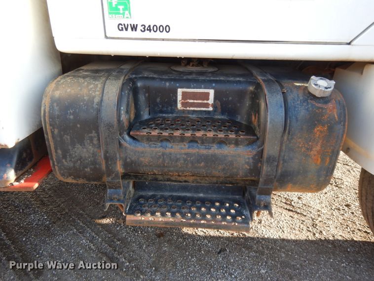 image for item DL2017 1998 International 4700  forestry bucket truck