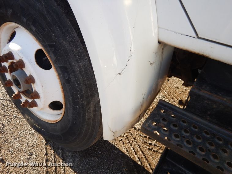 image for item DL2017 1998 International 4700  forestry bucket truck