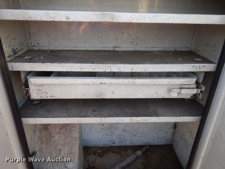 image for item DL2017 1998 International 4700  forestry bucket truck