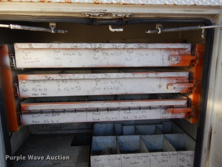 image for item DL2017 1998 International 4700  forestry bucket truck