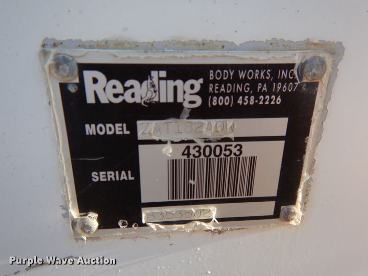 image for item DL2017 1998 International 4700  forestry bucket truck