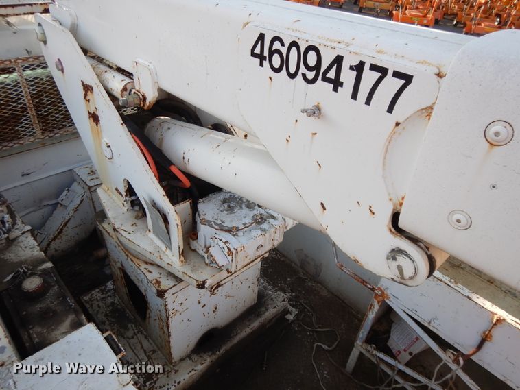 image for item DL2017 1998 International 4700  forestry bucket truck