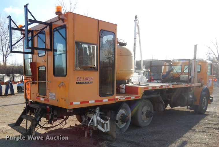 image for item DL2018 1997 Volvo EZ Liner  flatbed truck