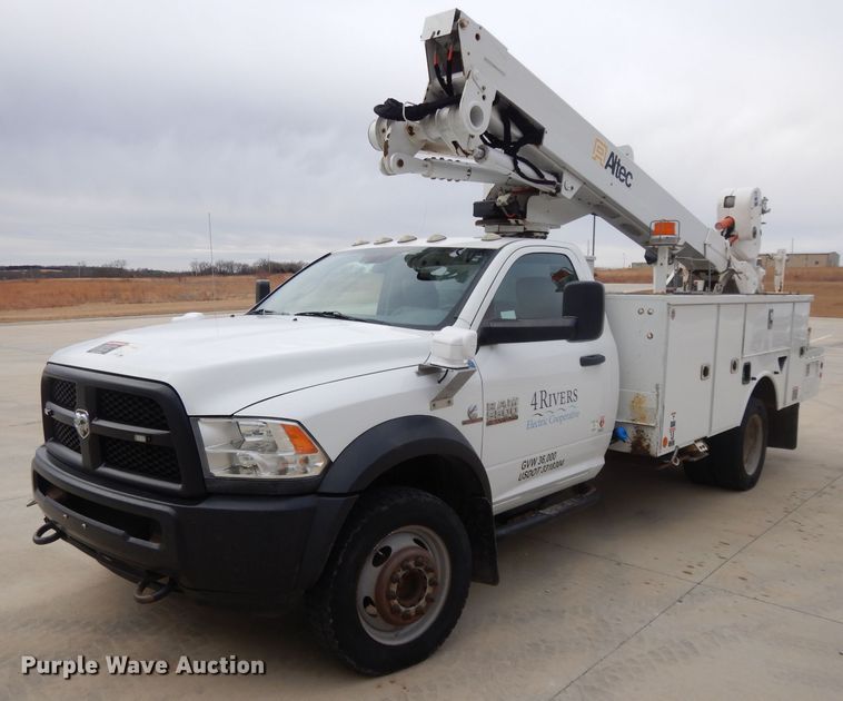 image for item DL2651 2014 Dodge Ram 5500  bucket truck