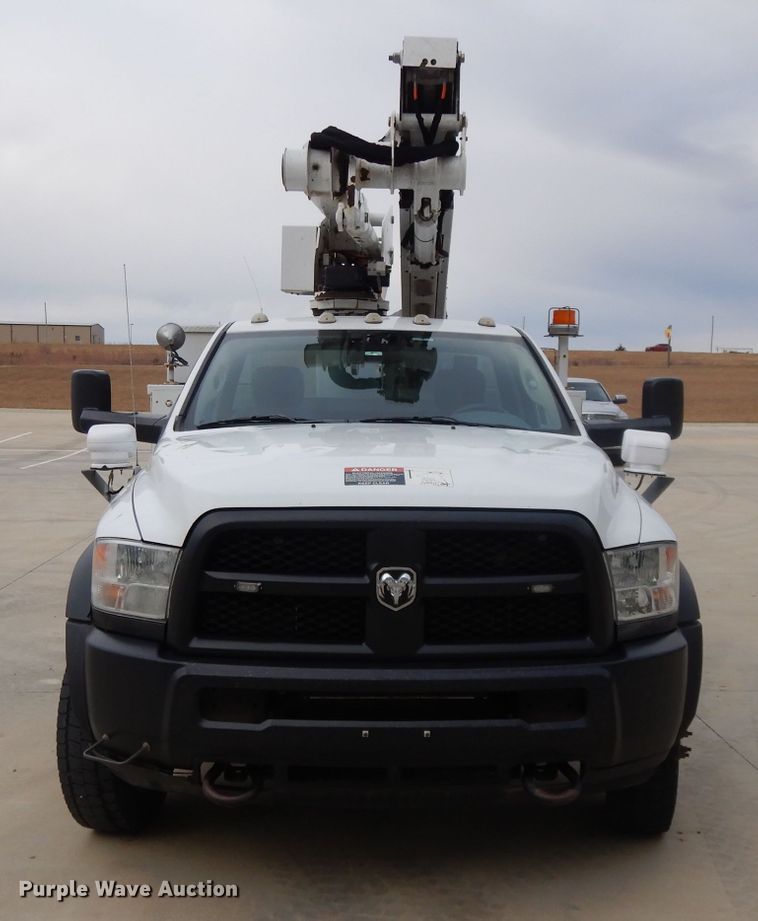 image for item DL2651 2014 Dodge Ram 5500  bucket truck