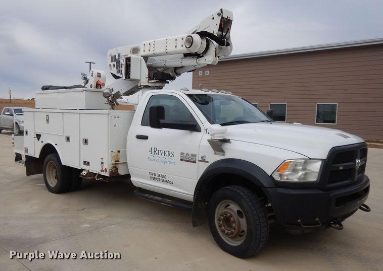image for item DL2651 2014 Dodge Ram 5500  bucket truck