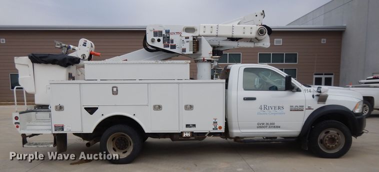 image for item DL2651 2014 Dodge Ram 5500  bucket truck