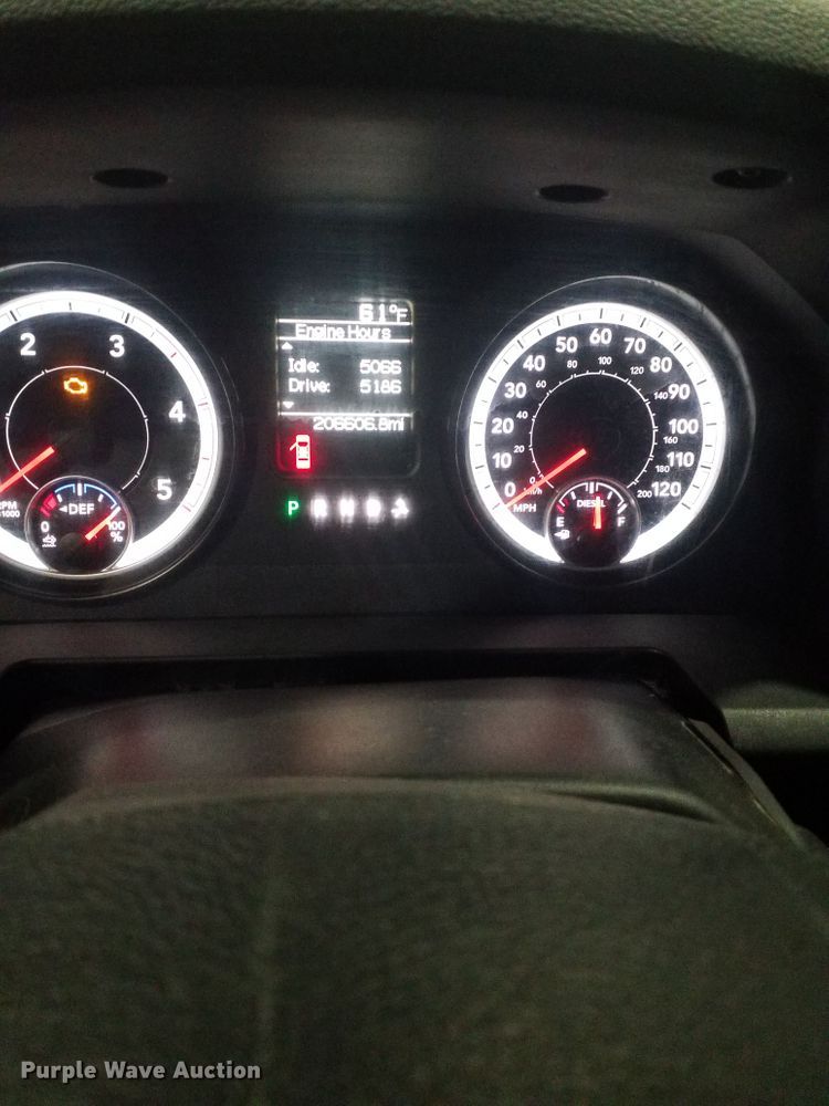 image for item DL2651 2014 Dodge Ram 5500  bucket truck