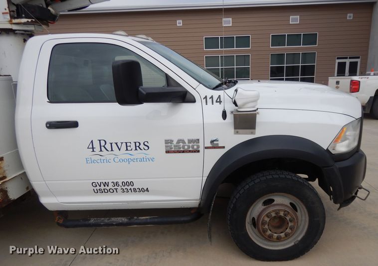image for item DL2651 2014 Dodge Ram 5500  bucket truck