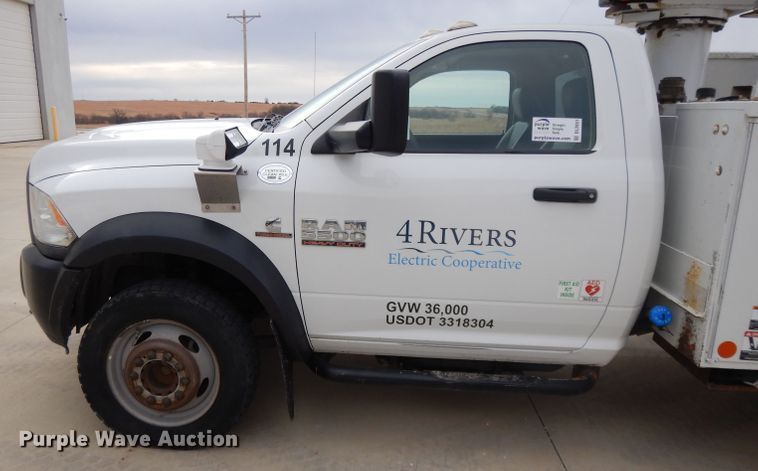 image for item DL2651 2014 Dodge Ram 5500  bucket truck