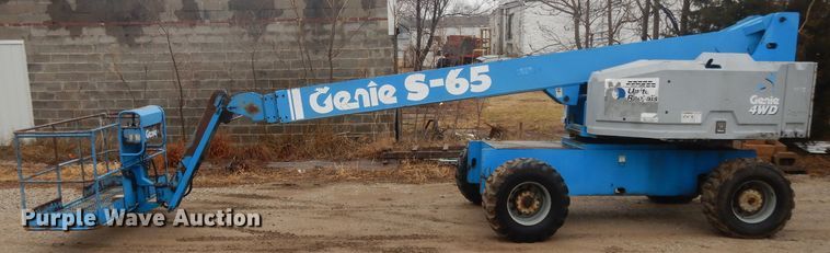 image for item DL2696 1995 Genie S65  boom lift